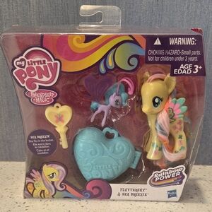 My Little Pony Friendship Is Magic Rainbow Power Fluttershy & Sea Breezie NEW